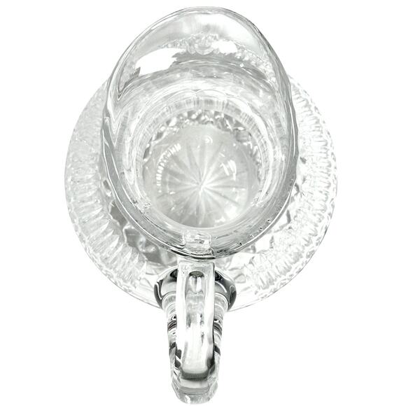 Versailles by Crystal Clear Industries 60 OZ Heavy Sparkling Crystal Pitcher! - Picture 7 of 9